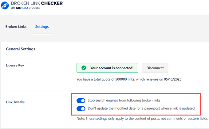 länkjusteringar verktyg för brutna länkar länkjusteringar verktyg för brutna länkar