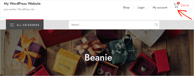 ナビゲーションメニューにカートアイコンを追加する方法 ナビゲーションメニューにカートアイコンを追加する方法