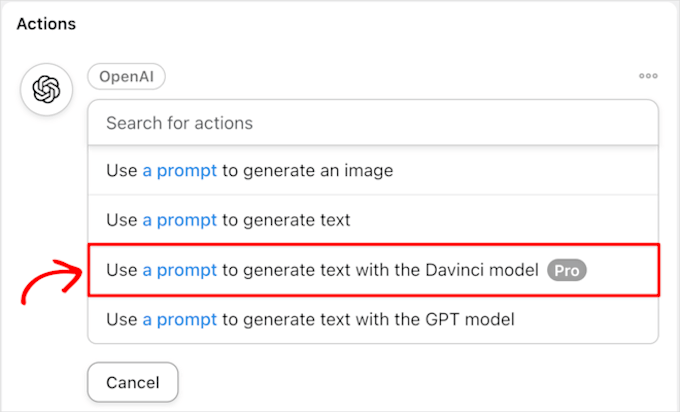 Use a prompt to generate text with GPT-4 model