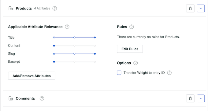 Searching products and comments on a WordPress store Searching products and comments on a WordPress store