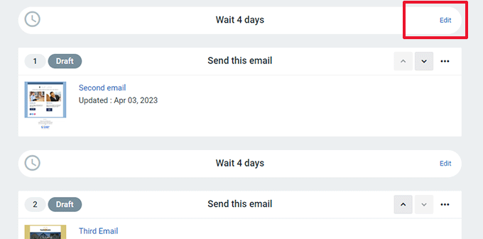 Définir l'intervalle