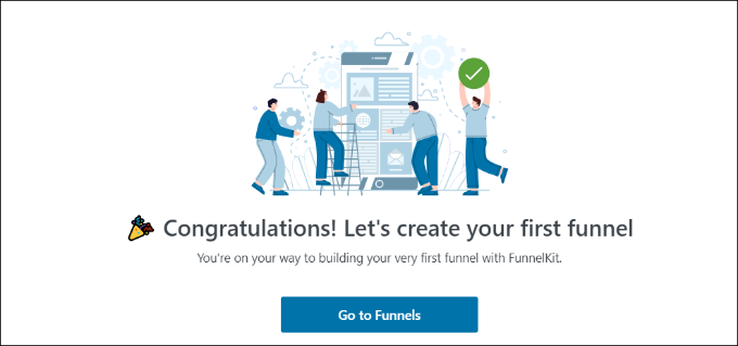 Stäng gratulationsmeddelandet