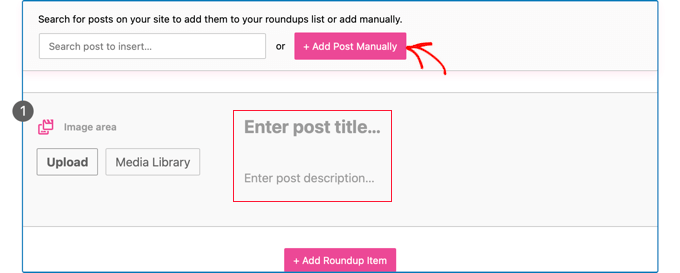 You Can Add Posts From Other Blogs Manually You Can Add Posts From Other Blogs Manually