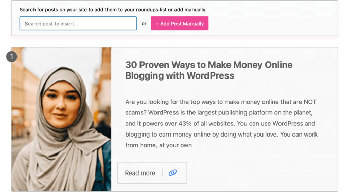 The Selected Post Will Be Automatically Added to the Roundup The Selected Post Will Be Automatically Added to the Roundup