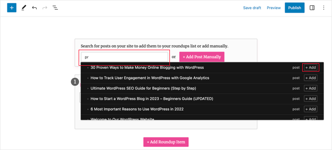 Searching for a Post to Add to the Roundup Searching for a Post to Add to the Roundup