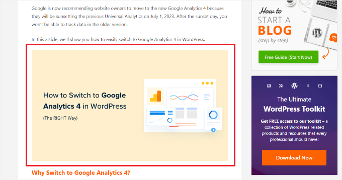 Miniatura che appare nel post