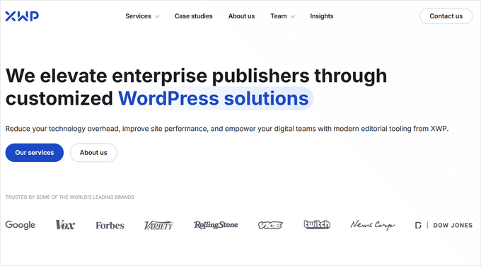 WXP WordPress Development Agency