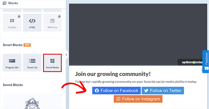 Add blocks to the banner Add blocks to the banner