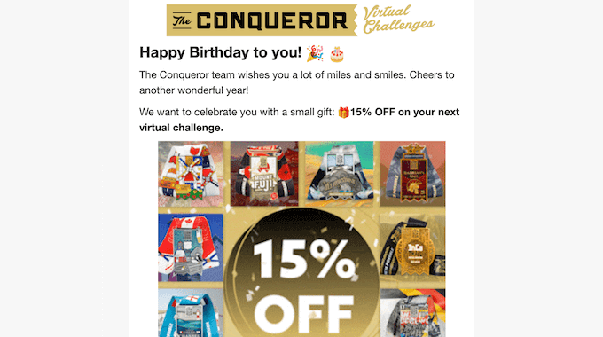 birthday-email-example Ett exempel på ett födelsedagsmeddelande via e-post