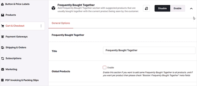 Booster for WooCommerce プレビュー