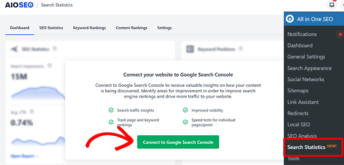 Connect Google Search Console Connect Google Search Console
