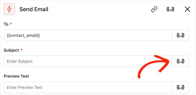 Lägga till dynamiska fältkoder i ett e-handelsmejl Lägga till dynamiska fältkoder i ett e-handelsmejl