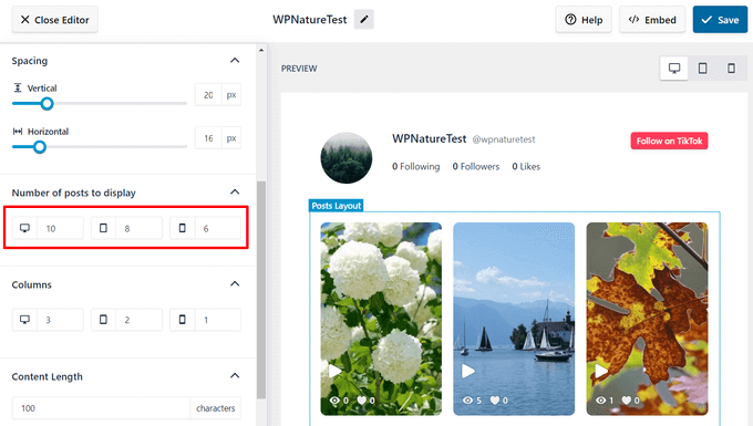 justera antalet TikTok-inlägg som ska visas i ditt flöde justera antalet TikTok-inlägg som ska visas i ditt flöde