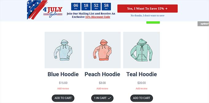 Shop sale preview Shop sale preview