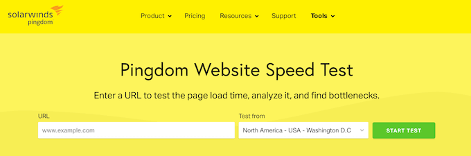 Rastreo de solicitudes de dominio de terceros usando Pingdom