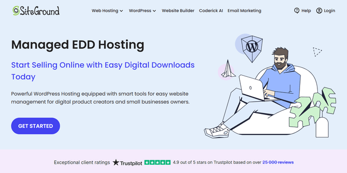 SiteGround Managed EDD Hosting