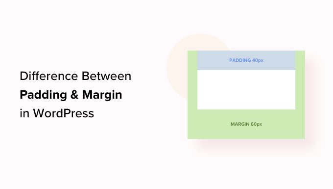 Difference between padding and margin in WordPress Difference between padding and margin in WordPress
