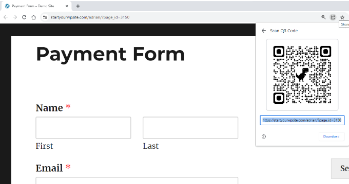 Download the QR code Download the QR code