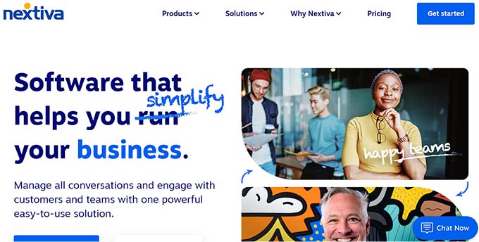 Nextiva website Nextiva website