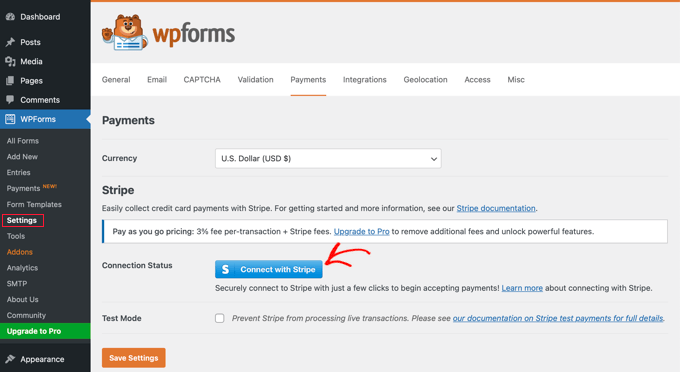 The Free WPForms Lite Plugin Now Offers Stripe Payment Processing The Free WPForms Lite Plugin Now Offers Stripe Payment Processing