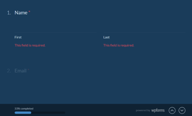 Konversationella formulär