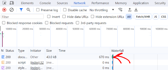 Hover mouse over waterfall Hover mouse over waterfall