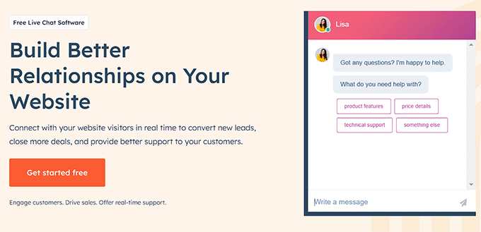HubSpot website HubSpot website