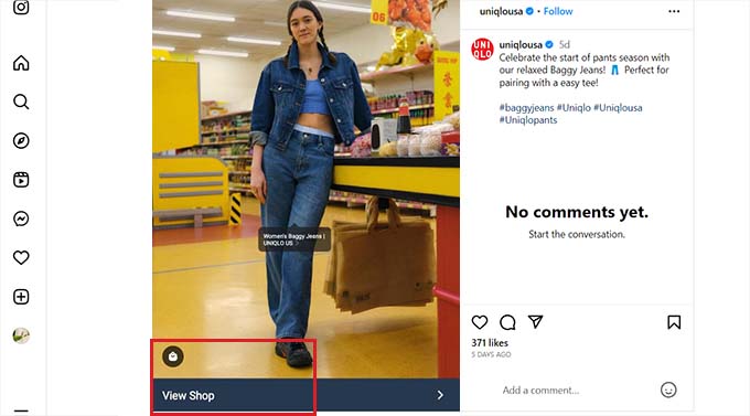 Instagramショッププレビュー Instagramショッププレビュー