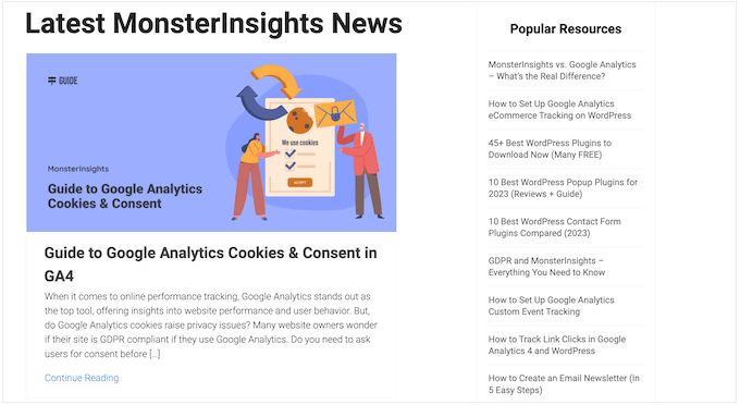 The MonsterInsights Google Analytics blog The MonsterInsights Google Analytics blog