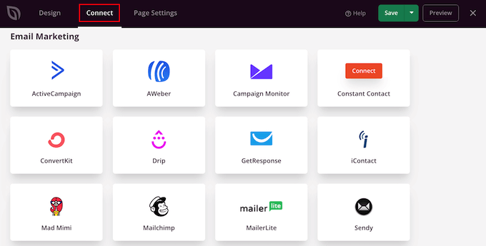 Connecting SeedProd to your email service provider Connecting SeedProd to your email service provider