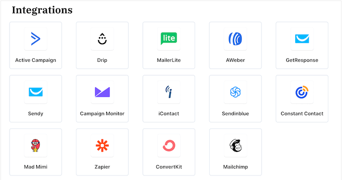 Integrating email service providers with your page builder plugin Integrating email service providers with your page builder plugin