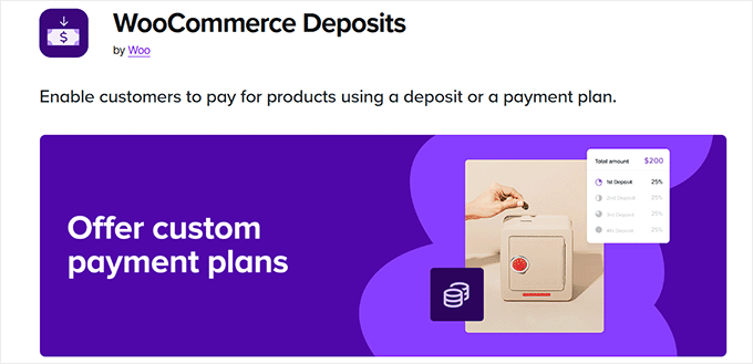 WooCommerce Deposits