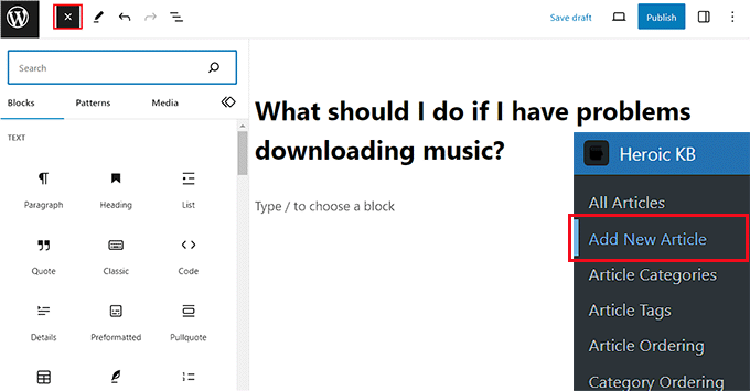 Add a new article for documentation Add a new article for documentation