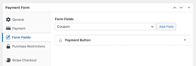 Adding custom fields to a payment form Adding custom fields to a payment form