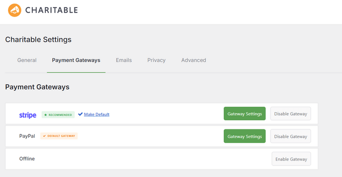 Configuring payment gateways on your non-profit website Configuring payment gateways on your non-profit website