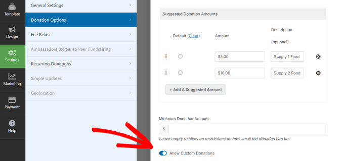 Add a donate what you want option to a non profit form Add a donate what you want option to a non profit form