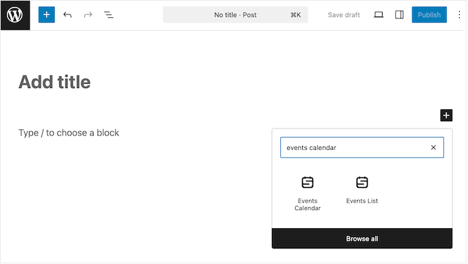 How to add a calendar to a page, post, or widget-ready area