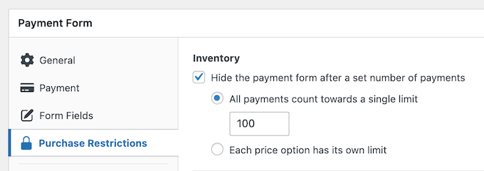 Managing your inventory with WP Simple Pay Managing your inventory with WP Simple Pay