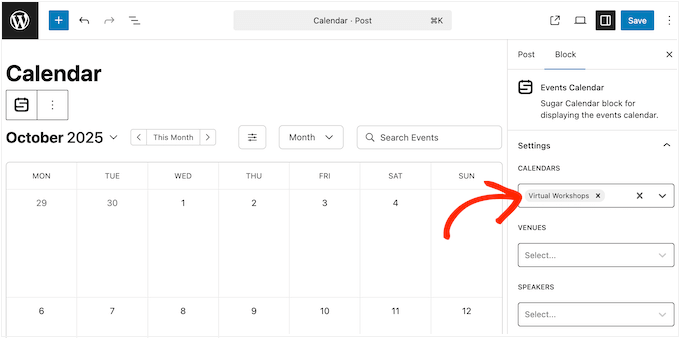 How to add a calendar to your WordPress website 