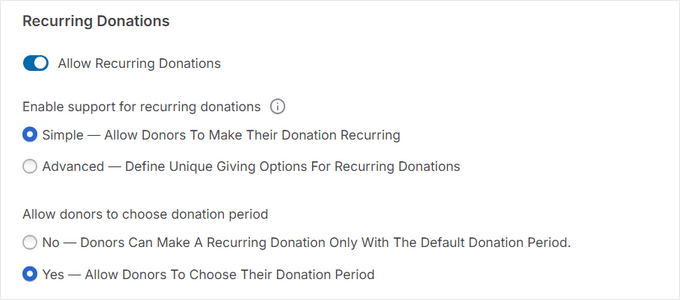 Enable recurring donations in Charitable Enable recurring donations in Charitable