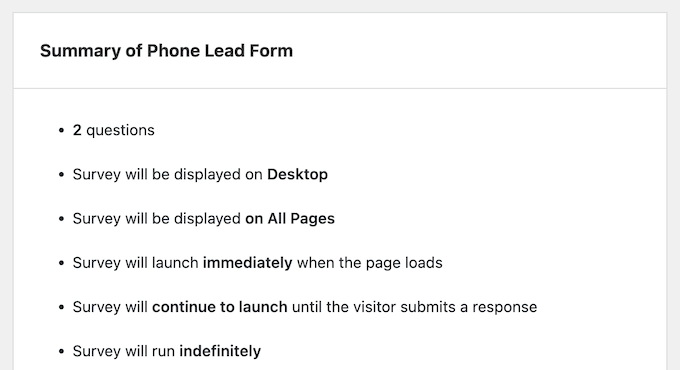 A summary of a survey, created using UserFeedback A summary of a survey, created using UserFeedback