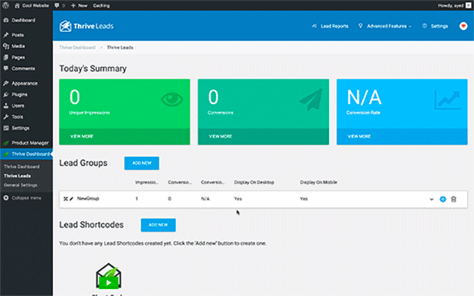Thrive Leads Thrive Leads