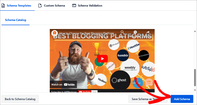 Add video schema Add video schema
