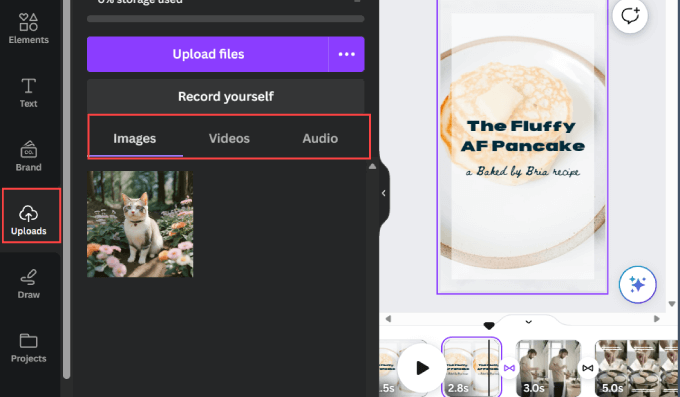 Upload video to canva Upload video to canva