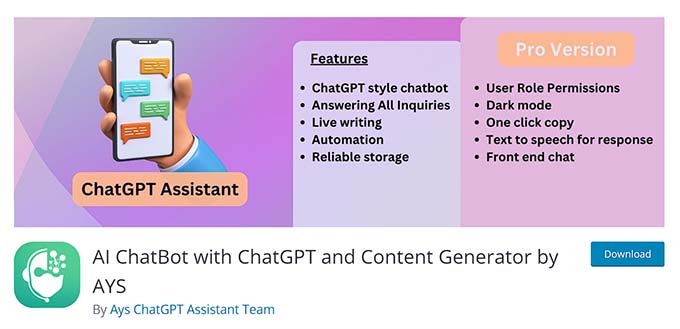 AI Chatbot with ChatGPT AI Chatbot with ChatGPT
