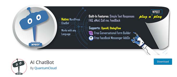 AI Chatbot plugin AI Chatbot plugin