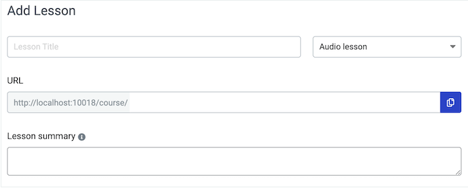 Adding audio lessons to your WordPress website Adding audio lessons to your WordPress website