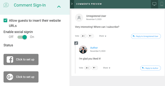 Enabling social media sign in your WordPress comment section Enabling social media sign in your WordPress comment section