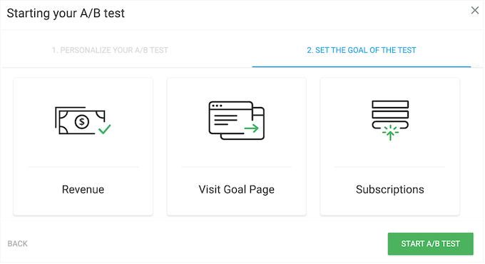 How to set up conversion goals for your A/B tests How to set up conversion goals for your A/B tests