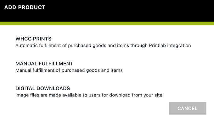 Criando uma lista de preços para o cumprimento automático de impressões do seu site